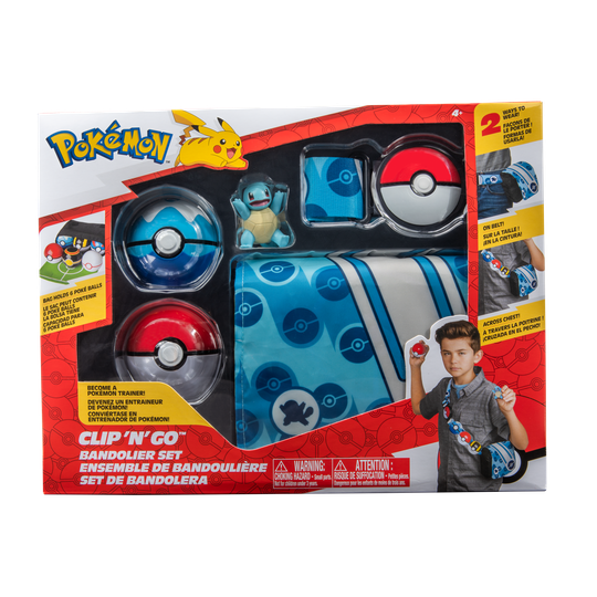 Pokemon - Clip'N'Go - Bandolier Set - Squirtle - (PKW0028_3)
