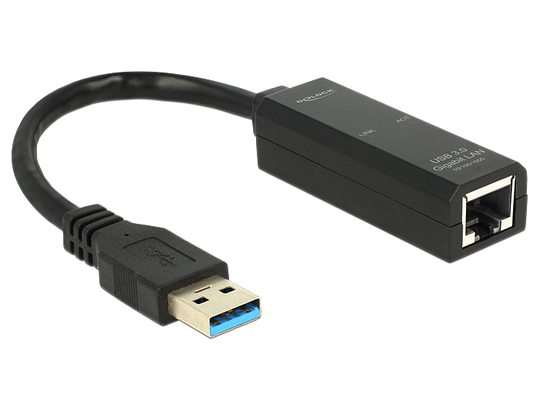 Adapter USB 3.0 > Gigabit LAN 10/100/1000 Mb/s