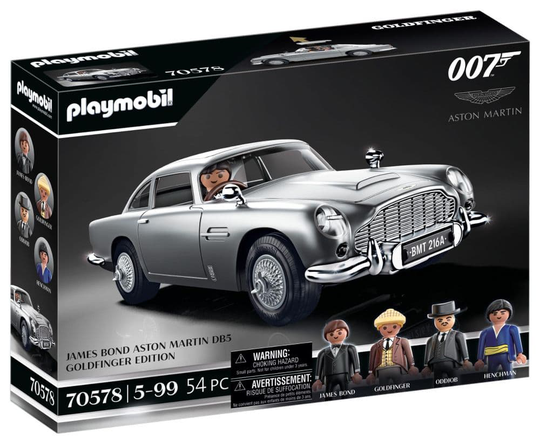 Playmobil - James Bond Aston Martin DB5 - Goldfinger Edition (70578)