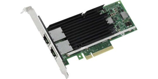 Ethernet Converged Network Adapter X540-T2 - Verkkosovitin - PCIe 2.1 X8 Low Profile - 10Gb Ethernet