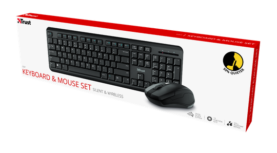 TRUST ODY WIRELESS KEYBOARD&MOUSE ND