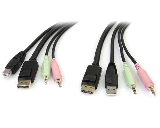 STARTECH USB DisplayPort KVM Cable