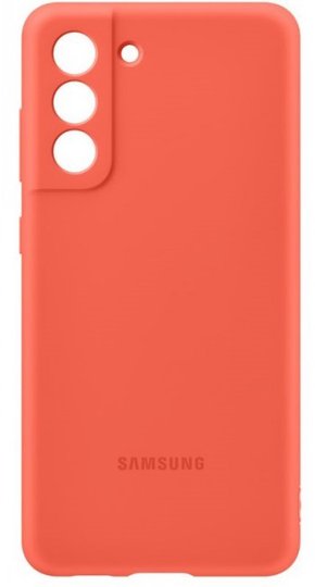 SAMSUNG SILICONE COVER CORAL S21 FE