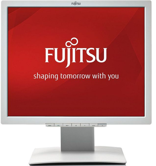 FUJITSU 19" B19-7 LED MARBLE GREY (SXGA/5:4/HAS/PIVOT/DVI/VGA/AUDIO)