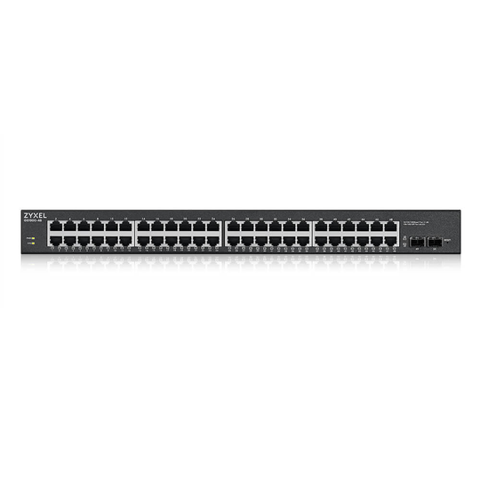 ZYXEL GS1900-48HP V2, 48-PORT GBE L2 SMART SWITCH, 170 WATT RACKMOUNT