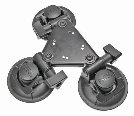 Brodit Suction Cup Mount Triple