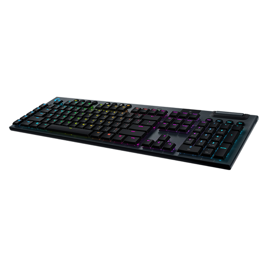 LOGITECH G915 LIGHTSPEED Wireless RGB Mechanical Gaming Keyboard– GL Clicky - CARBON - PAN - NORDIC