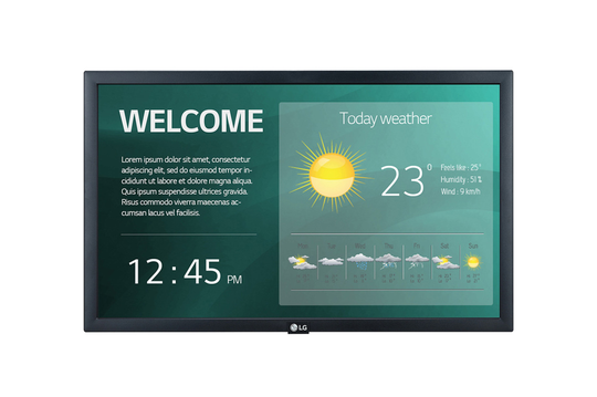 LG 22SM3G-B 22" FHD IPS 250NITS 16/7 WEBOS