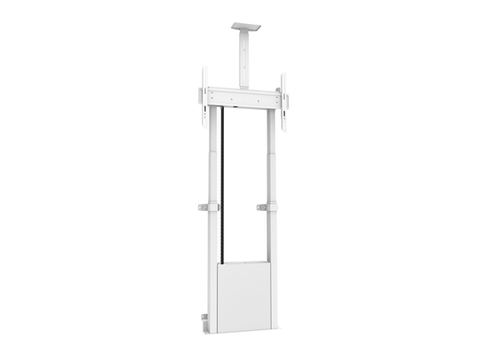 M MOTORIZED FLOORMOUNT INCL CAMERASHELF 120KG WHITE