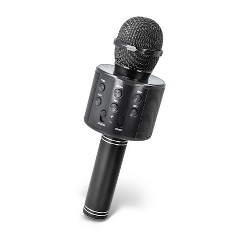 Forever BMS-300 Bluetooth langaton karaoke mikrofoni / kaiutin - musta
