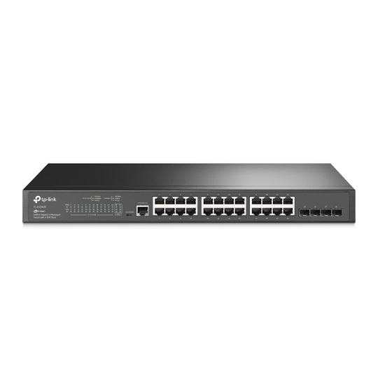 JetStream™ 24-Port Gigabit L2+ Managed Switch W/ 4 SFP Slots