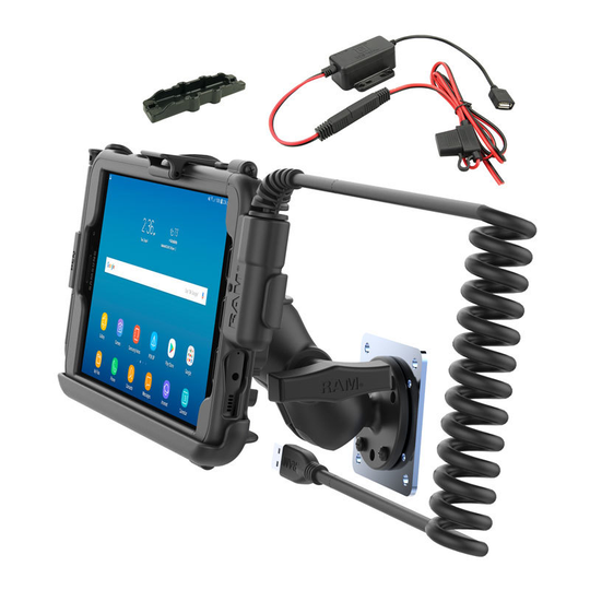 RAM Mounts UNPKD RAM HARDWIRE DOCK W/
