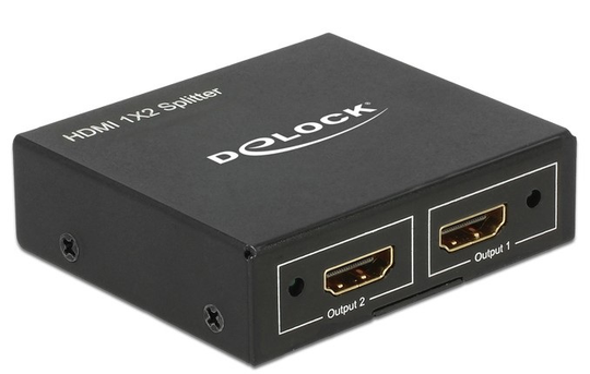 HDMI-jakaja, 1 Sisääntulo Ja 2 Ulostuloa, 3840 X 2160 Taajuudella 30 Hz, HDCP 1.3, Metallinen Ulko