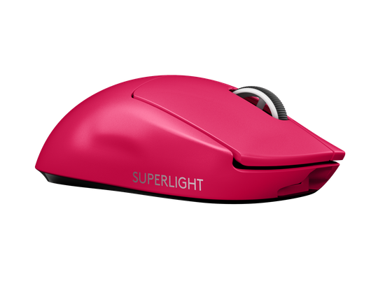 Logitech - PRO X SUPERLIGHT Wireless Gaming Mouse - MAGENTA