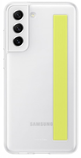SAMSUNG CLEAR STRAP COVER WHITE S21 FE
