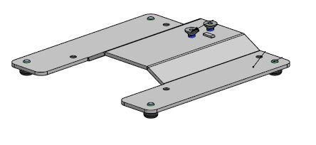 Ergonomic Solutions VESA To MultiGrip Adapter