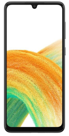 Galaxy A33 5G, Awesome Black, 5G Smartphone, 128 GB, GSM