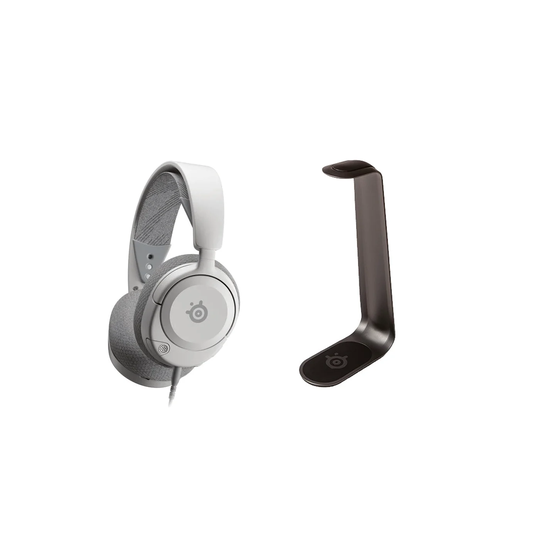 Steelseries - Arctis Nova 1 - White + HS1 Aluminum Headset Stand