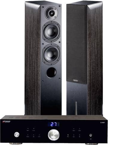 Indiana Line Notax 550 + Advance Acoustics X-i50BT stereopaketti, musta