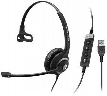 EPOS SENNHEISER SC 230 USB WIRED SINGLE-SIDED HEADSET, USB CONNECTIVITY AND IN-LINE CALL CONTROL UC