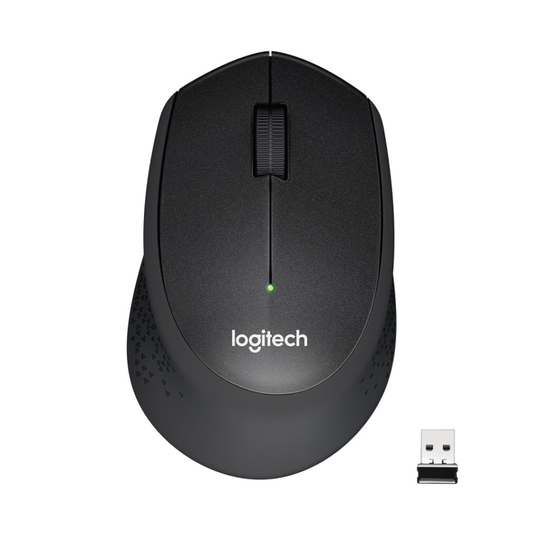 M330 Silent Wireless Mouse, Black