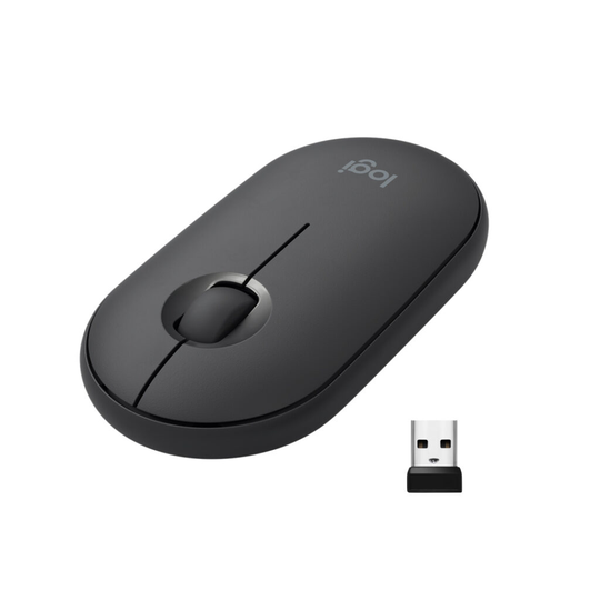 LOGI Pebble M350 Wireless Mouse GRAPHITE