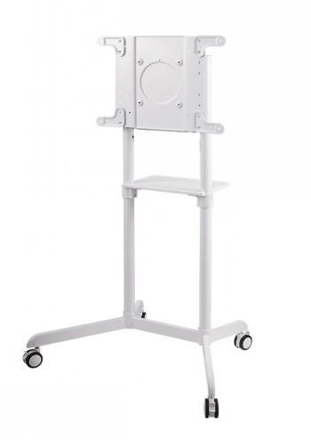 NEOMOUNTS BY NEWSTAR MOBILE FLAT SCREEN FLOOR STAND (HEIGHT: 160 CM) 37-70" WHITE