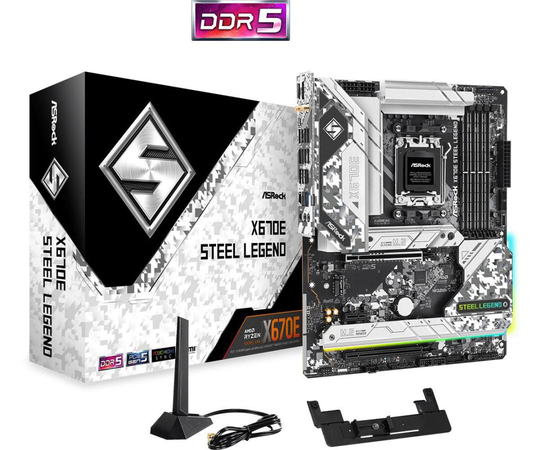 ASROCK X670E STEEL LEGEND AM5 DDR5 MB