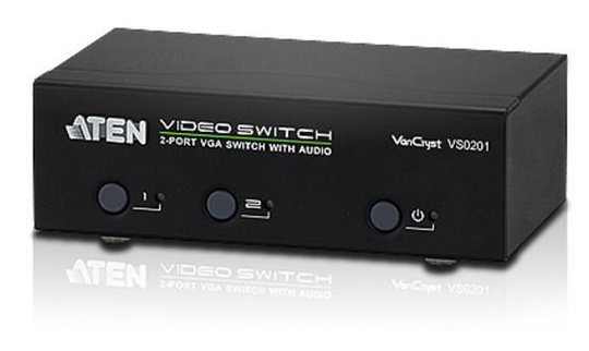 ATEN 2-port VGA Audio/Video Switch