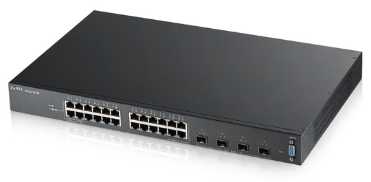 ZYXEL XGS2210-28, 24 PORT GIGABIT L2 MANAGED SWITCH, 4X 10G