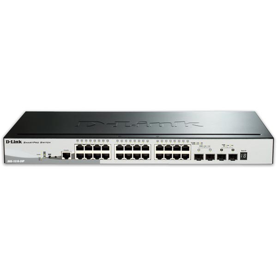 28-Port Gigabit Stackable PoE Smart Managed Switch