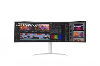 LG 49WQ95C-W 49" 5120 X 1440 DQHD NANO IPS CURVED PD 103W