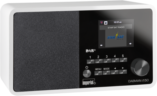 Compact-sized Hybrid Radio Featuring Digital DAB+, Analogue FM And Internet Radio Reception, DLNA/UP
