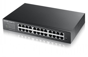 ZYXEL GS1900-24E V4, 24-PORT GBE L2 SMART SWITCH, DESKTOP, FANLESS