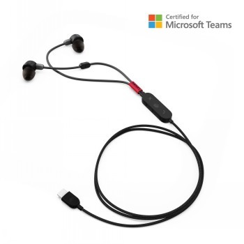 LENOVO GO USB-C ANC IN-EAR HEADPHONES (TEAMS CERTIFIED)