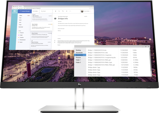 HP E-Display E23 G4 23inch IPS FHD