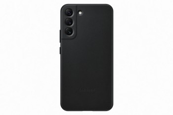 SAMSUNG LEATHER COVER S22+ BLACK