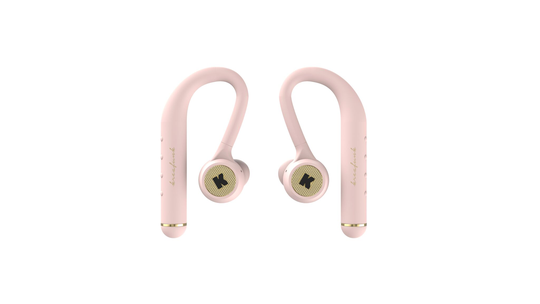 KreaFunk - bGEM Bluetooth Headphones - Dusty Pink/Gold (kfkm03)
