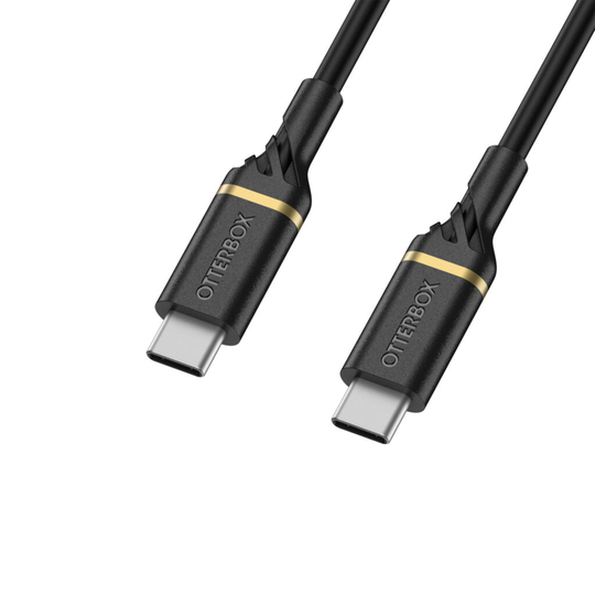 OTTERBOX PREMIUM CABLE USB C-C 2M PD FAST CHARGE BLACK