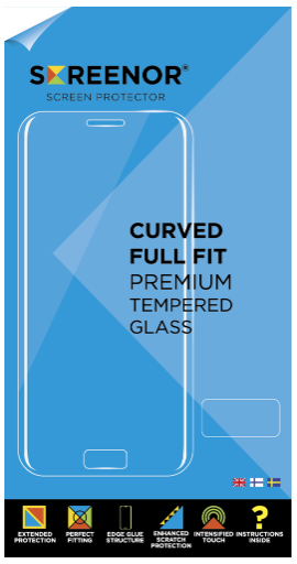 SCREENOR TEMPERED GALAXY NOTE 20 ULTRA 5G CURVED BLACK