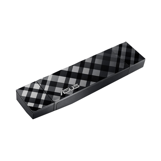 Wireless USB Network Card That Supports The 802.11ac Standard, Incl Docking Station, Black / Gray. T