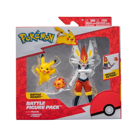 Pokemon - Figure set 2 pack - CinderaceΠkachu (PKW2904)