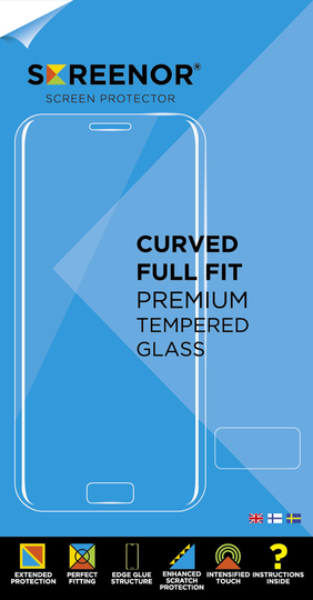 SCREENOR TEMPERED GALAXY S20 ULTRA CURVED BLACK