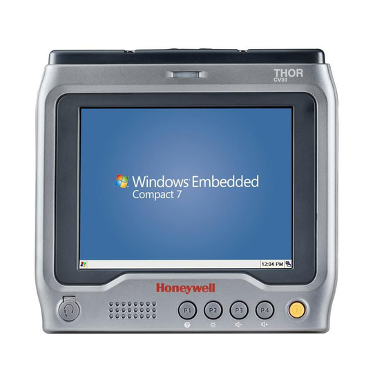 Honeywell CV31, Std Screen, WLAN, BT