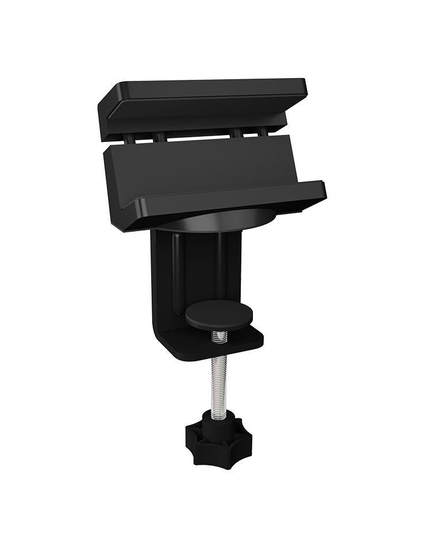 USB Hub And Socket Strip Holder With Cable Management, Black