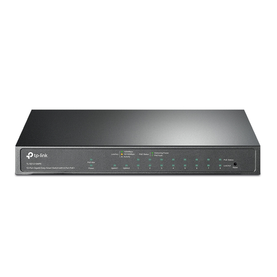 TP-LINK TL-SG1210MPE PoE+ Smart Switch