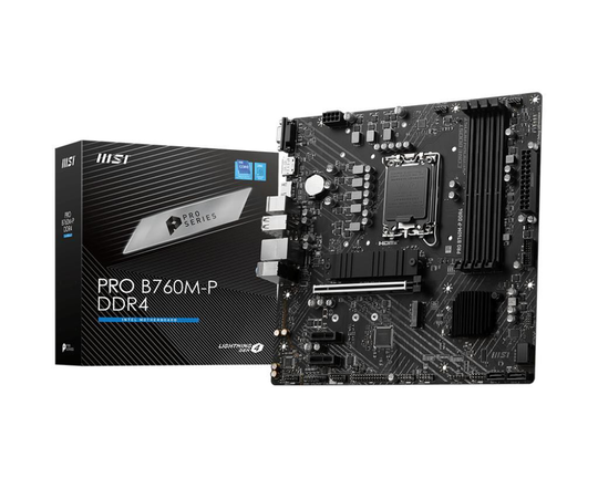 MSI PRO B760M-P DDR4 LGA1700 MATX MB