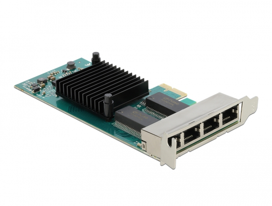 PCI Express X1 Card 4 X RJ45 Gigabit LAN I350