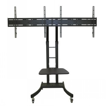 NEOMOUNTS BY NEWSTAR MOBILE FLAT SCREEN FLOOR STAND (HEIGHT: 120-180 CM) 32-70" BLACK