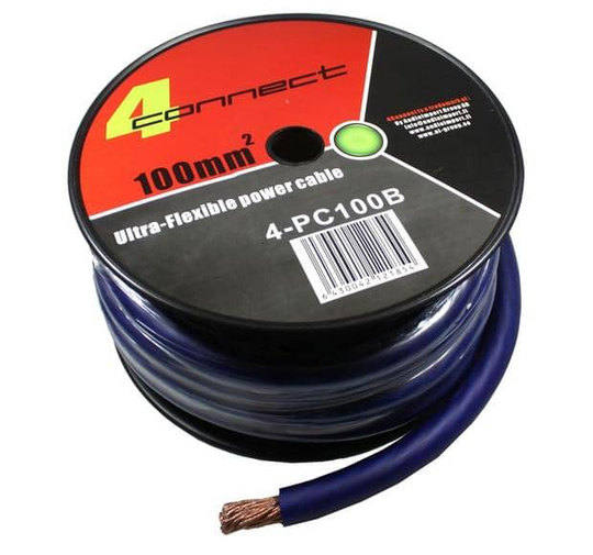 FOUR Connect 4-PC100B virtakaapeli 100mm2 sininen 12m